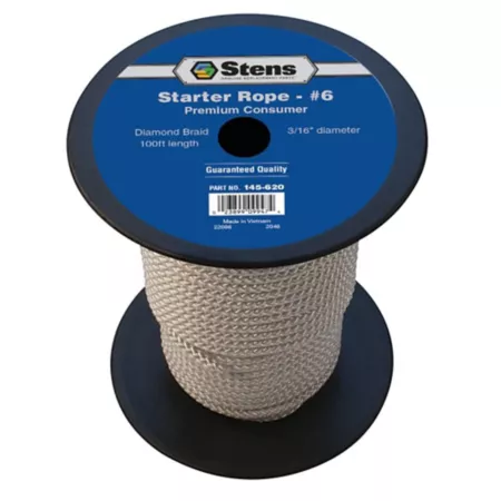 Stens 100' Diamond Braided Starter Rope #6 Mower Engines & Parts