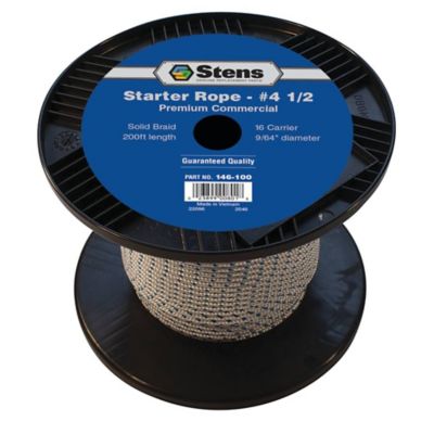 Stens 200 ft. Solid Braid Starter Rope, #4-1/2