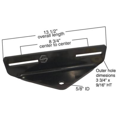 Image showing  Universal Zero-Turn Mower Hitch Kit, Replaces Exmark OEM 109-6245