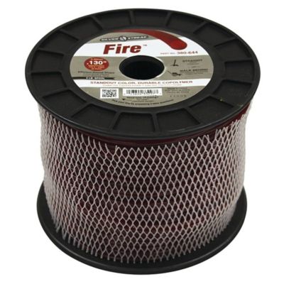 Stens 0.130 in. x 775 ft. Silver Streak Fire Trimmer Line, 5 lb. Spool, Red