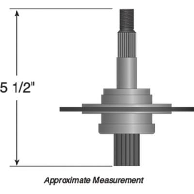 Image showing  32 in. and 42 in. Lawn Mower Spindle Assembly for MTD 600 and 805 Series Tractors, Replaces OEM 717-0906
