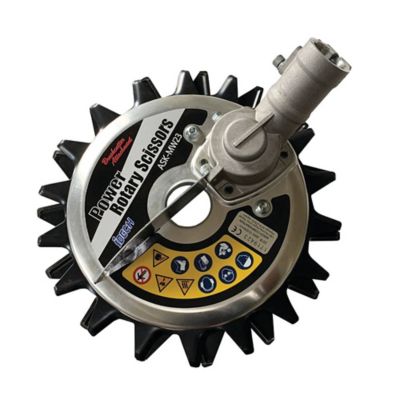 Image showing  Rotary Scissor Lawn Blades, Replaces Idech OEM SK-1815NW, 2-Pack