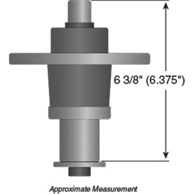 Image showing  Lawn Mower Spindle Assembly for Hustler Z, Hustler ATZ and Super Z Mowers, Replaces OEM 350595