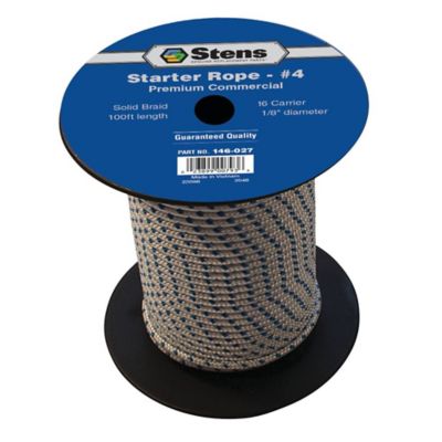 Stens 100 ft. Solid Braid Starter Rope, #4