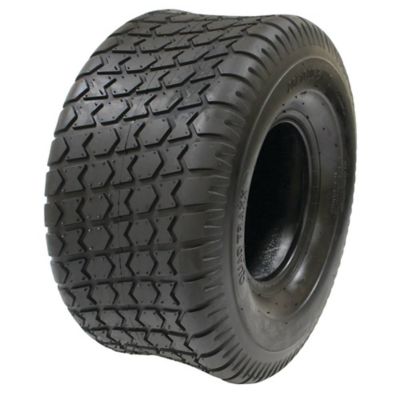 Stens 20x10.00-8 Lawn Mower Tire, Quad Traxx Tread, 4 Ply