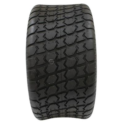 Image showing  20x10.00-8 Lawn Mower Tire, Quad Traxx Tread, 4 Ply