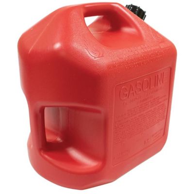 Image showing  CARB Approved Plastic Gasoline Fuel Can, 5 gal.