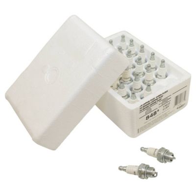 Image showing  3/16 in. Spark Plugs for Champion CJ8Y, Poulan 952030078, Champion 848S, Club Car 1012522, 24-Pack