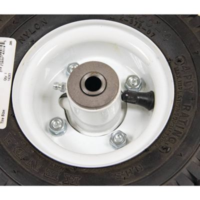 Image showing  9x3.50-4 Wheel Assembly for Velke Commercial Walk-Behind Mowers, 3/4 in. Bore, 3-3/4 in. Hub Center