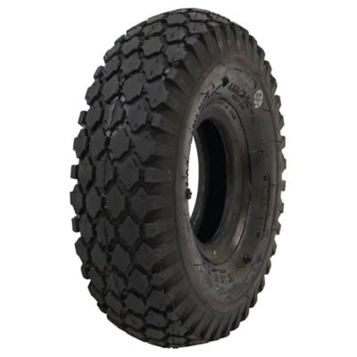 Stens 4.10x3.50-4 Tires, Replaces Kenda 20470001, 4 in. Rim Size, 30 PSI Max