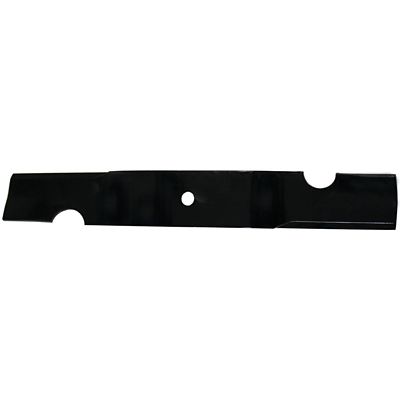 Image showing  52 in. Notched Air-Lift Lawn Mower Blade for Wright Mfg. Stander Mowers, Replaces OEM 71440009, 823004 and 112111-02