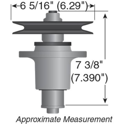 Image showing  Lawn Mower Spindle Assembly for Exmark Lazer Z CT, Metro HP and Turf Tracer HP Mowers