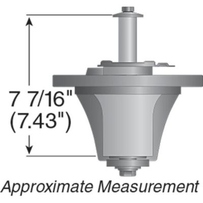 Image showing  52 in. and 61 in. Lawn Mower Spindle Assembly for Grasshopper and M1-52 and M1-61 Outboard Position Mowers, 623761