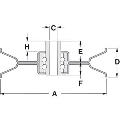 Image showing  V-Idler for John Deere LT133, LT150, LT155, LT160, LT170, LT180, LT190, STX38 AM121967