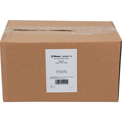 Image showing  Replacement Air Filters for Briggs & Stratton 798452, 798452, 593260, 593262, 12-Pack