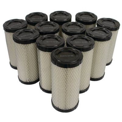 Stens Replacement Air Filters for John Deere MIU10783, M807332, M807331, M113621, Kubota K2581-82311, K2581-82310, 12-Pack