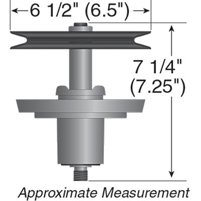 Image showing  Lawn Mower Spindle Assembly for Cub Cadet RZT-S46 and MTD ZT-S46, Replaces OEM 918-05078 and 918-05078A