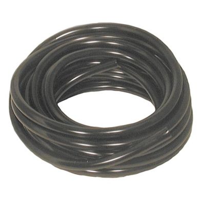 Stens 25 ft. Oil-, Chemical- and Gas-Resistant Smooth and Flexible PVC Fuel Line, 1/4 in. ID x 7/16 in. OD, Black
