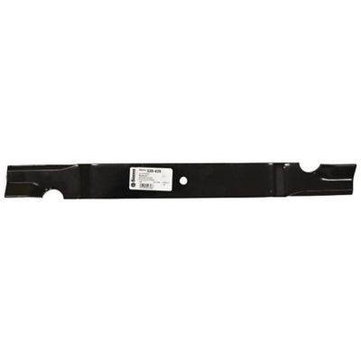 Stens Notched Hi-Lift Blade for Grasshopper 320253, 320251 Length 25 in., Center hole 1/2 in., Width 2 1/2 in., 320-425