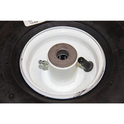 Image showing 1 th Stens Wheel Assembly, 5/8 in. Bore, 4 in. Hub Center, 4 in. Rim, White Hub