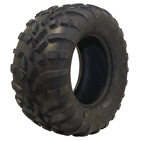 Stens 25x11.00-12 Tire for John Deere M155461 Lawn Mowers, Replaces Carlisle 589346, Knobby, 3-Ply