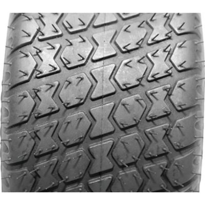 Image showing  20x10.00-10 Tubeless Lawn Mower Tire, Quad Traxx Tread, 4 Ply, 10 in. Rim, 22 Max PSI