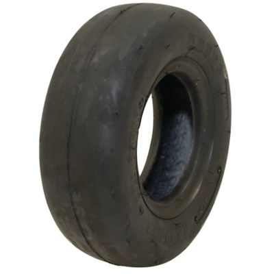 Stens 8x3.00-4 Tire, Replaces Kenda 20601050, Smooth Tread