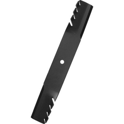 Image showing  61 in. Silver Streak Toothed High-Lift Lawn Mower Blade for Scag and More Mowers, Replaces OEM 483318 and 302-821
