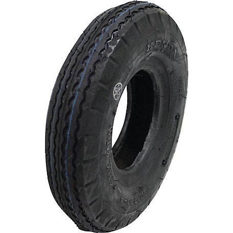 Stens 2.80x2.50-4 Lawn Mower Tire, Replaces Kenda 20281002, 50 PSI Max