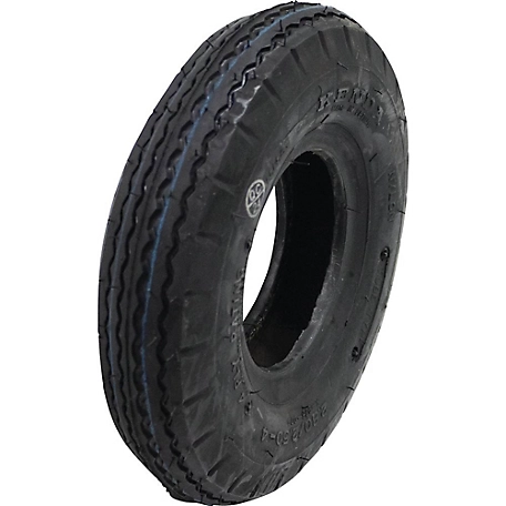 Stens 2.80x2.50-4 Lawn Mower Tire, Replaces Kenda 20281002, 50 PSI Max
