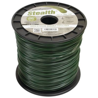 Image showing  0.095 in. x 855 ft. Silver Streak Stealth Trimmer Line, Green