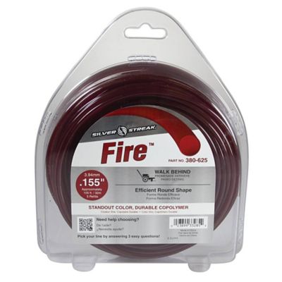 Stens 0.155 in. x 105 ft. Fire Trimmer Line for Stihl, Husqvarna and Craftsman, Red