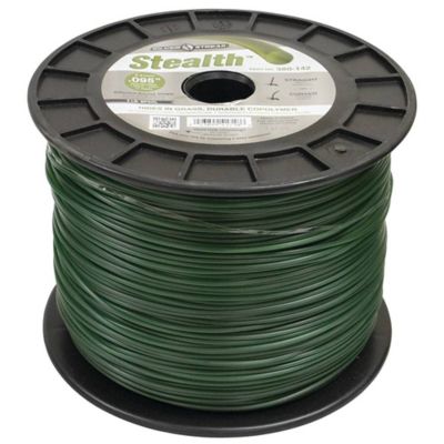 Image showing  0.095 in. x 1,425 ft. Silver Streak Stealth Trimmer Line, Green