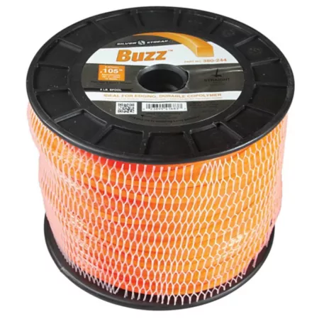 Stens New Buzz Trimmer Line 0.105 in x 190 ft Orange Trimmer Lines Spools & Blades