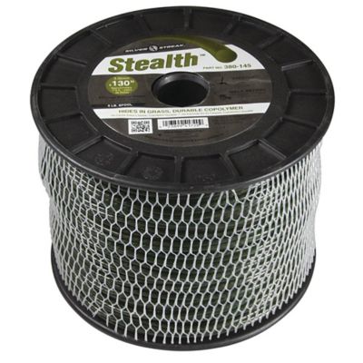 Stens 0.130 in. x 775 ft. Silver Streak Stealth Trimmer Line, 5 lb. Spool, Green