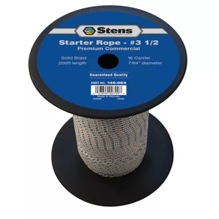 Stens 200 Feet Strong Braided Starter Rope #3-1/2 Mower Engines & Parts