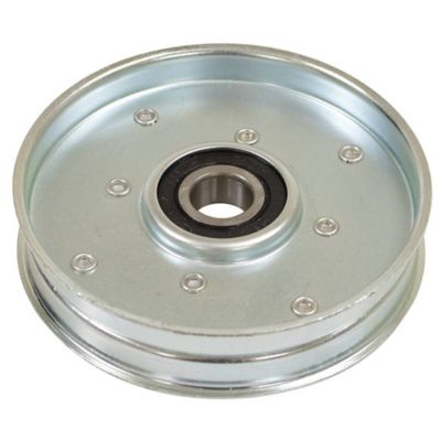 Stens Flat Idler Mower Pulley, 5/8 in. ID x 4-3/8 in. OD, 31/32 in. H