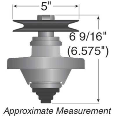 Image showing  Lawn Mower Spindle Assembly for Cub Cadet LT1050 and SLT1554, Replaces OEM 918-04129B