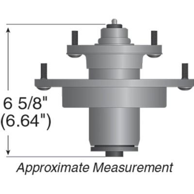Image showing  Lawn Mower Spindle Assembly for John Deere Mowers, Replaces OEM TCA24881