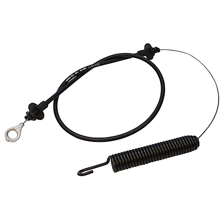 Stens 43 in. Deck Engagement Cable for MTD 600 Series Lawn Mowers, Replaces OEM 946-04092