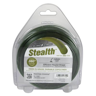 Stens 0.080 in. x 203 ft. Stealth Trimmer Line, 1/2 lb. Donut, Green