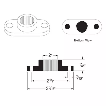 Stens Blade Adapter for MTD 38" and 42" Deep Deck Mowers Replaces OEM 948-0365 400-489 Mower Blades