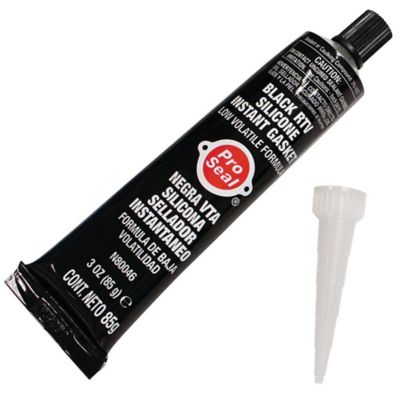 Image showing  Black Silicone RTV Instant Gasket, 3 oz. Tube