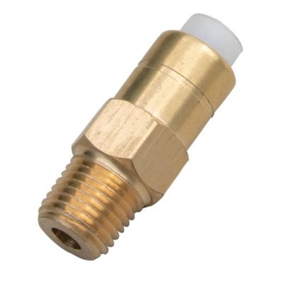 Stens Thermal Relief Valve, 1/4 in. MNPT Inlet, 140 Degree F Max Temperature