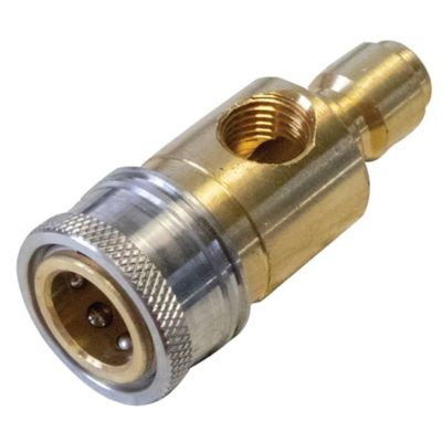 Stens 3/8 in. Plug x 3/8 in. Side Mount Coupler, 4,000 Max PSI