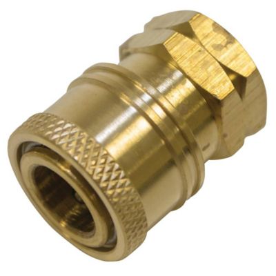 Stens 1/4 in. Female Quick Coupler Socket for Lawn Mowers, 10.5 GPM