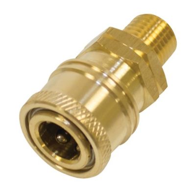 Stens 1/4 in. Male Quick Coupler Socket for Lawn Mowers, 10.5 GPM