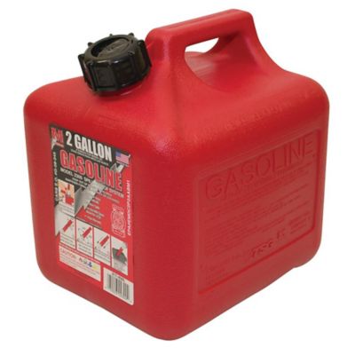 Image showing  Plastic Gasoline Fuel Can, 2 gal.