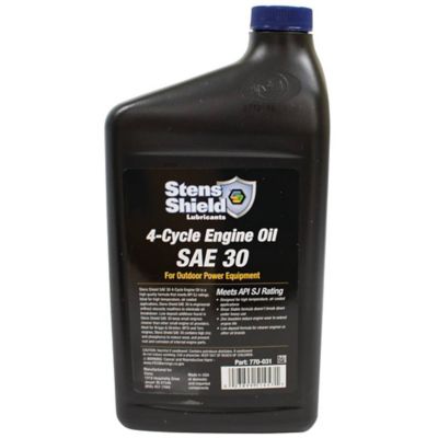 Image showing  4-Cycle SAE30 Engine Oil for Universal Products, 32 oz., 12-Pack