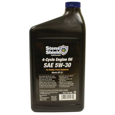 Image showing  4-Cycle Engine Oil, Replaces Briggs & Stratton 100030C, Kawasaki 99969-6500, 12-Pack